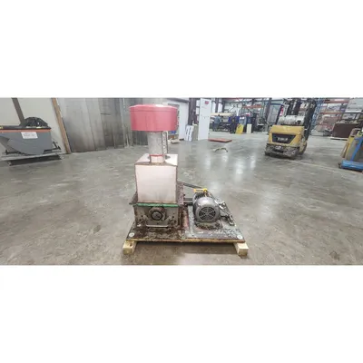 Used 10HP Industrial Plastic Granulator Knife Shredder - 8" dia. X 16W