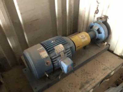 Ingersoll Dresser Pump 3X1.5X10 Centrifugal Pump 30 HP Electric Motor