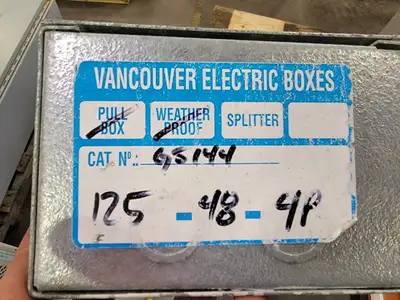 USED VANCOUVER ELECTRIC G5144