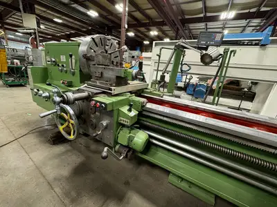 Stanko 16K40 Manual Lathe 32" × 120" Heavy Duty