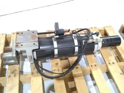 Used SCHMIDT TECHNOLOGY HYDRO PNEUMATIC PRESS CYLINDER 7K LBS/IN 28/85 PSI Automation Control (HMI) | Maverick Industrial Sales #1107380