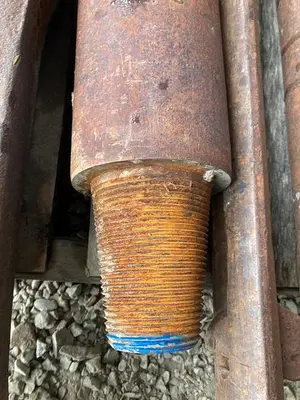 Used AFTERMARKET 5-5/8” X 27” CHISEL DRILL BIT Rock Drills Pennsylvania US | East West Machinery & Drilling #1417242