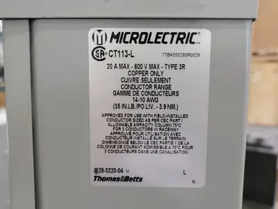 USED MICROELECTRIC CT113-L