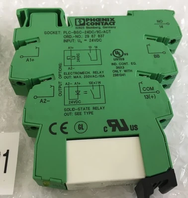 USED Phoenix Contact PLC-BSC-24DC/1C/ACT