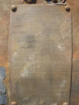 USED OILWELL 36-P