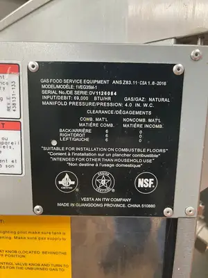 Used Vulcan Used Vulcan 1VEG35M-1 Natural Gas 35-40 lb. Floor Fryer with Millivolt Controls - 70,000 BTU Cookers / Coolers / Fryers Illinois US | Falcon Restaurant Supply #1375782