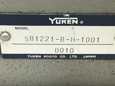 USED YUKEN SB1221-B-H-1001