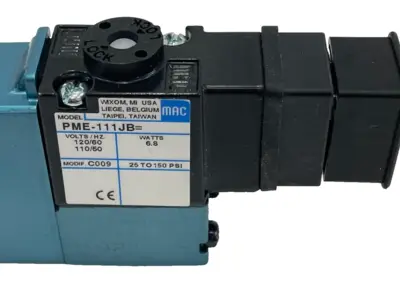 NEW MAC VALVES 811C-PM-111JB-172 SOLENOID VALVE 150 PSI 811CPM111JB172