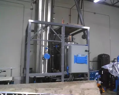 Scrubber, Solvent Recovery, 600 CFM, S/st, Chiller, Carbon, #C737471