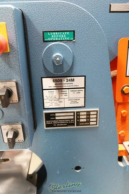New | in-Stock SCOTCHMAN 6509-24M Ironworkers California US | Sterling Machinery Exchange #1465430