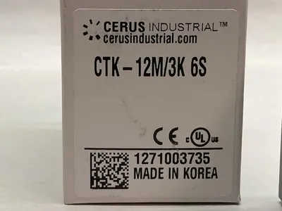 New | in-Stock CERUS CTK-12M/3K 6S Miscellaneous Equipment (Electrical & Power) | Surplus Asset Holdings #1196497