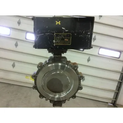 Used 12" Keystone 316 Stainless Steel Butterfly Valve