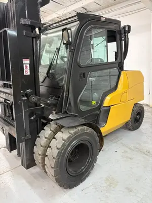 Used 2017 CATERPILLAR DP55N1 Internal Combustion Forklifts: Pneumatic Tire Texas US | 4K Lift Co #1503956