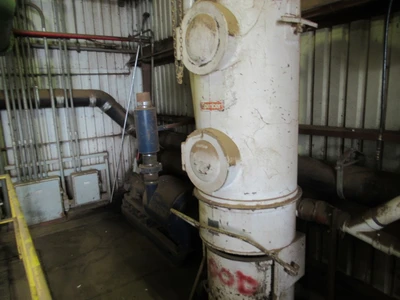 Spencer S24208B Vacuum Collector w/ 8’ x 2’ Collection Bin, 25hp