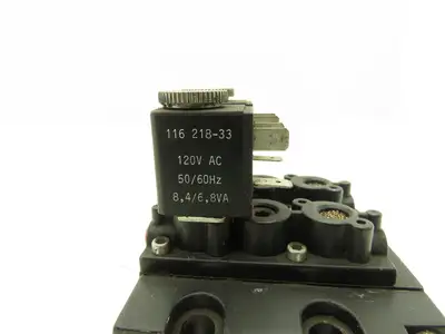 IR ARO A222SS-120-A Pneumatic Stacking Solenoid Valve 120V 3/8"NPT  Lot of 2