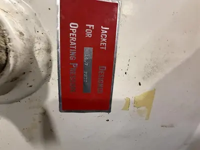 McCarter 14,500 lb Jacketed Vertical Agitated Chocolate Tank