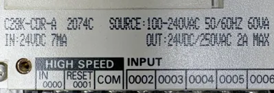 OMRON C28K-CDR-A 2074C PLC Processors | ESS Industrial Equipment Sales (4)