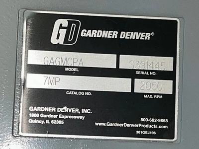 USED Gardner Denver GAGMCPA
