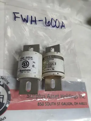 New | in-Stock BUSSMANN FWH 600 Miscellaneous Equipment (Electrical & Power) | Surplus Asset Holdings #1198368