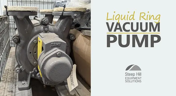 Used FLOWSERVE SIHI LPHR 50523 AB AAB 4B T Vacuum Pumps | Steep Hill Equipment Solutions #773275