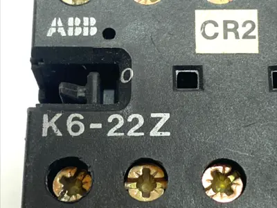 Used ABB Mini Contactor Relay 4-Pole 2NO 2NC Screw Terminal PLC Contactors Michigan US | Maverick Industrial Sales #1401395