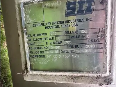 USED 2010 SPITZER INDUSTRIES JGD