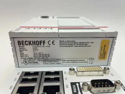 USED BECKHOFF BASIC CPU MODULE