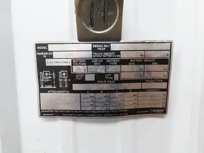 Linde 0009440852 Electric Forklift Brake Control Valve Removed From E20C