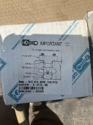 Ariel 60rx Suction Valve PN B-5173-BB