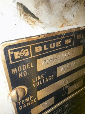 Used BLUE M POM-136G-1 Furnaces South Carolina US | ESS Industrial Equipment Sales #1545455