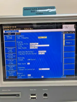 Anritsu MT8815B RF Communication Test Sets | ANACAPA EQUIPMENT BROKERS, INC (13)