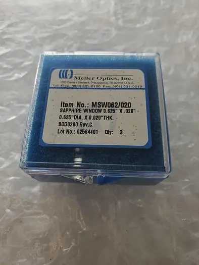 Used MELLER OPTICS MSW062-020 Semiconductor Parts California US | Advanced Capital Equipment Sales #430550