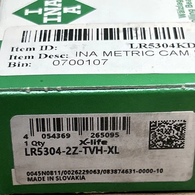 NEW INA LR5304-2Z-TVH-XL
