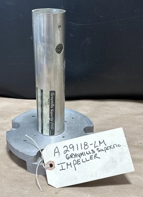ASSORTED GRAYMILLS PUMP PARTS- Super Flo Impellers, Centrifugal Pump Head, Shaft