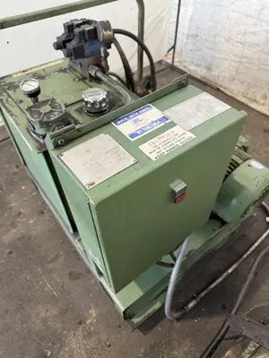 70 TON FRANKLIN HYDRAULIC C FRAME HYDRAULIC WEB PUNCH. STOCK # 0887225