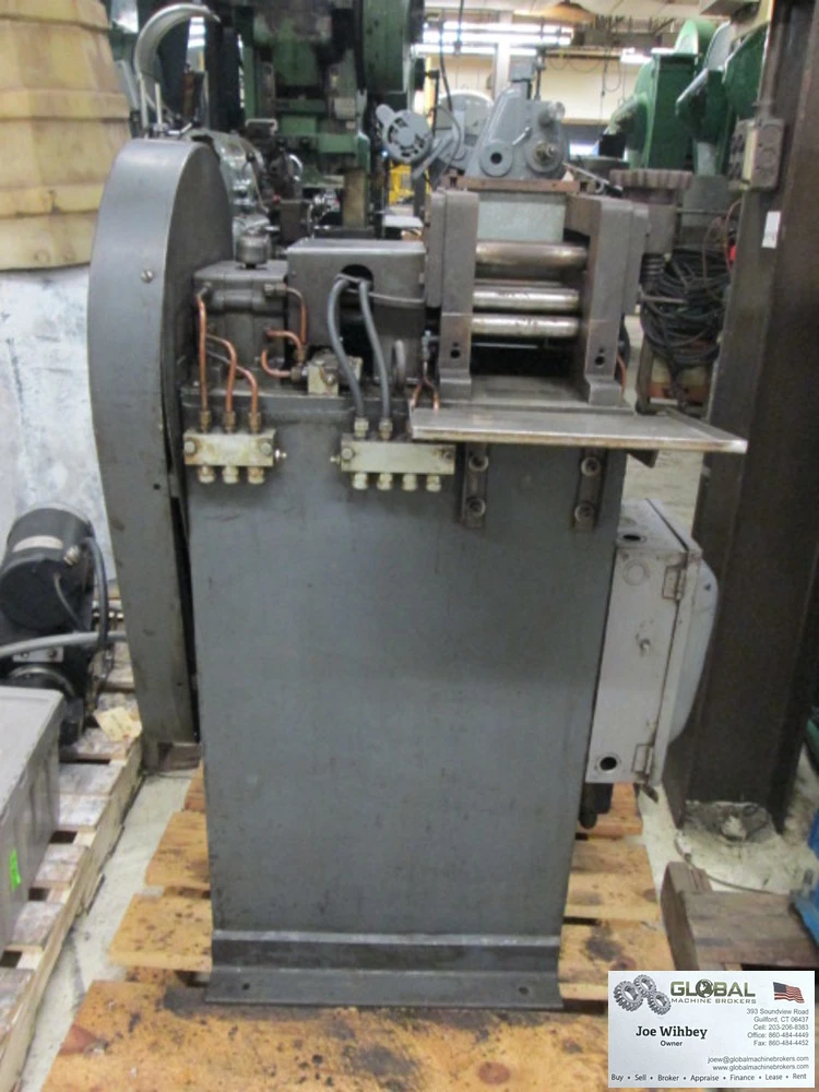Ruesch 5"Opening Model 3-277 11 Roll Parts Flatting Machine Nice Working Cond!
