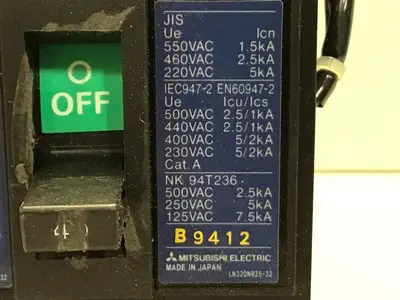 USED MITSUBISHI NF50-CP-40 & SWITCH