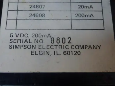 USED SIMPSON 2866