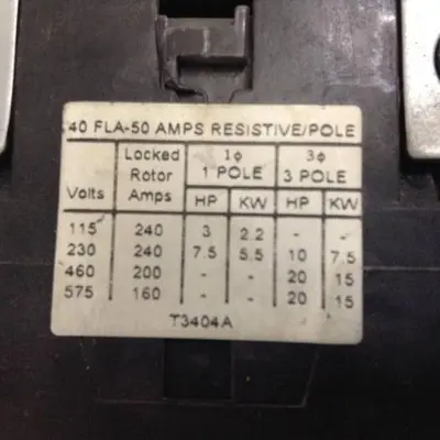 USED CUTLER HAMMER C25ENF440