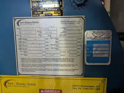 USED 2006 YORK-SHIPLEY-GLOBAL 448-SPH-100-N