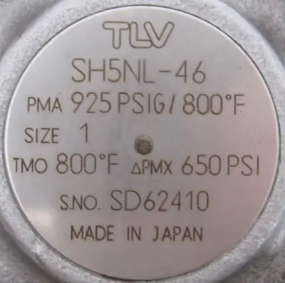 NEW TLV SH5NL-46 STEAM TRAP SIZE 1 SH5NL46