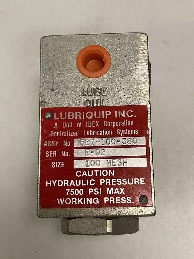 USED IDEX 527-100-380