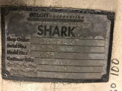Beloit Jones Shark Pulper Drive with 44″ Impeller REBUILT