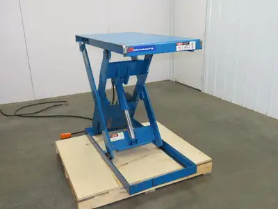 Advance Lifts AL-236 Hydraulic Scissor Lift 2000lbs 24x48" Top 480V 36"Travel