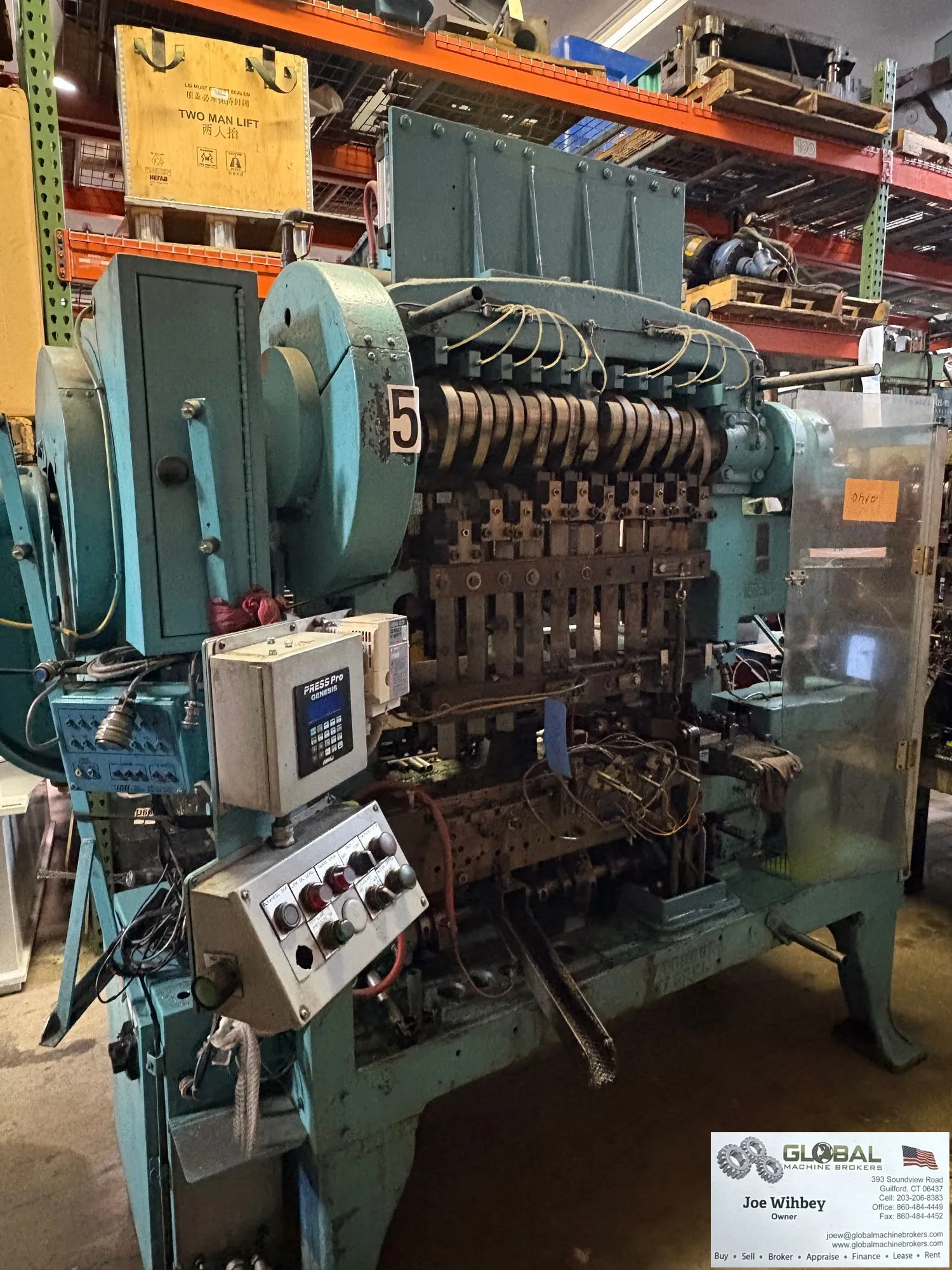 WATERBURY FARREL 1210 ICOP Transfer Press W Minster Clutch