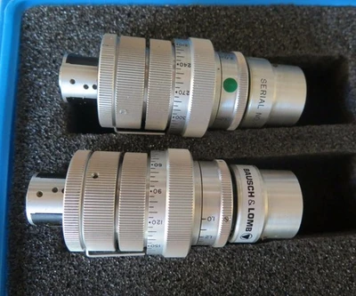 BAUSCH & LOMB Anamorphic EyePieces For The High Power Stereoviewer