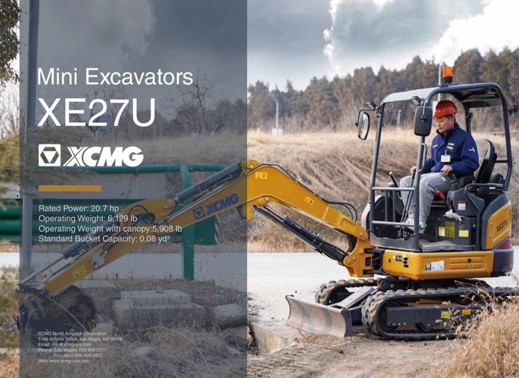 New | in-Stock XCMG XE27U Excavators Florida US | Iron Listing #379212