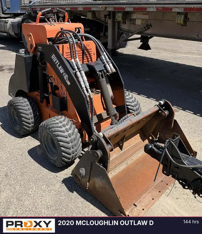 Used 2020 MCLOUGHLIN OUTLAW D Skid Steer Loaders New Jersey US | Proxy Equipment #1388836