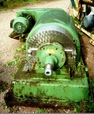 Flottweg Z3L decanter centrifuge, SS.