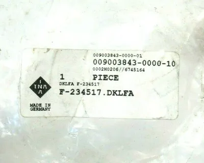 NEW INA DKLFA F-234517 ANGULAR CONTACT BEARING DKLFAF234517